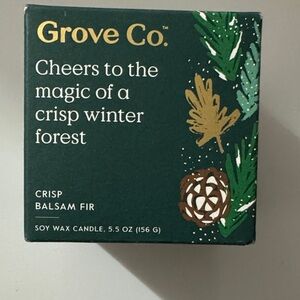 Grove Co. Crisp Balsam Fir Soy Wax Candle